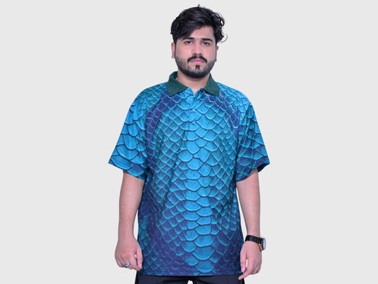 SNAKE PATTERN POLO